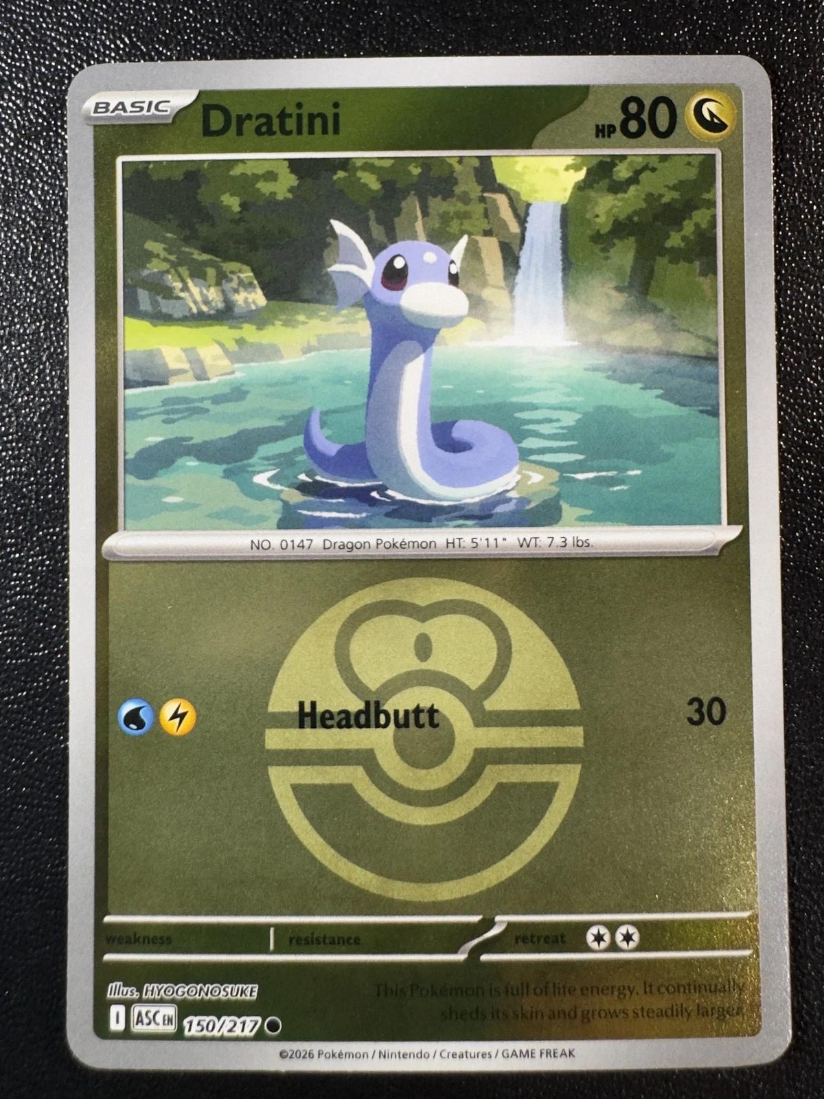Ascended Heroes Dratini [Ball] Pokémon card